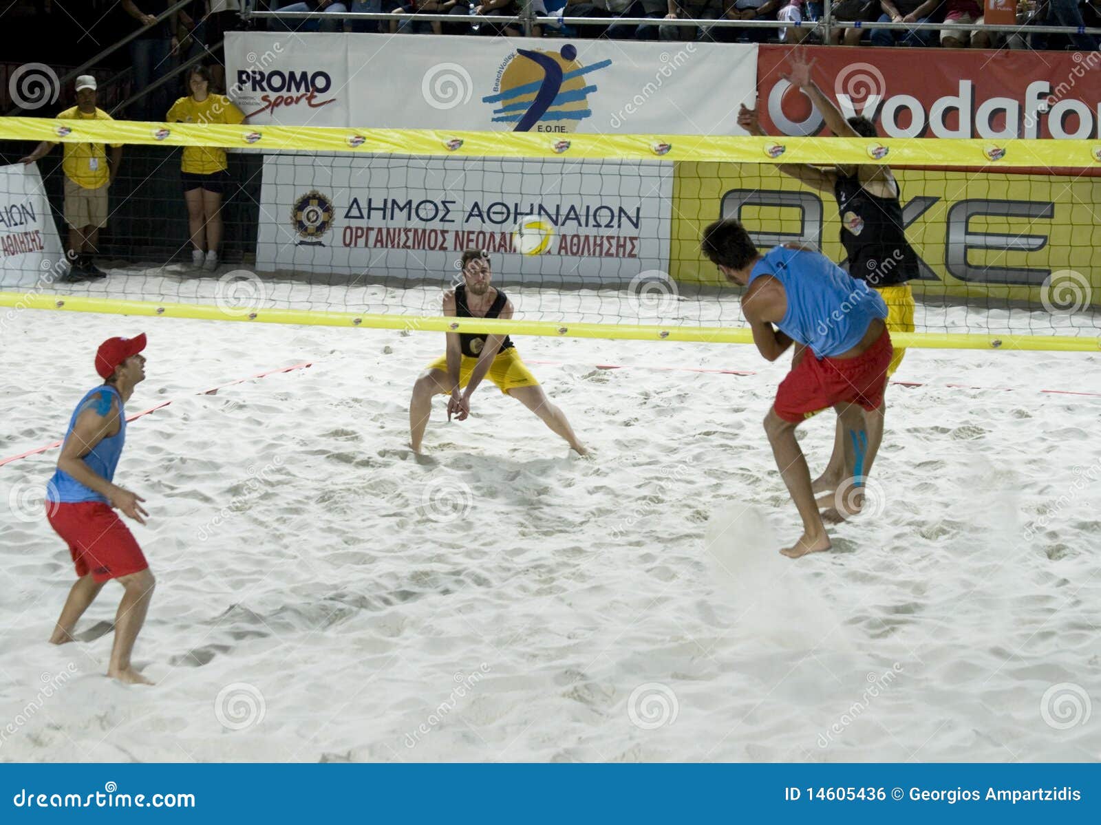 Beach Volleyball Court. Beach Volleyball Tournament Women Editorial ...