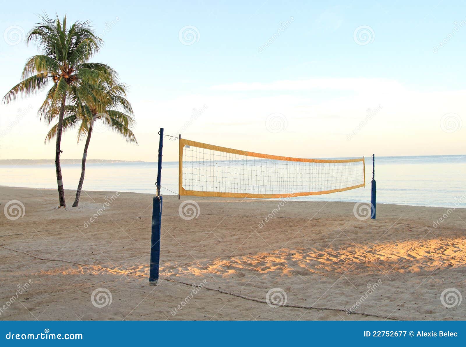 Beach volleyball stock image. Image of volleyball, palm 22752677