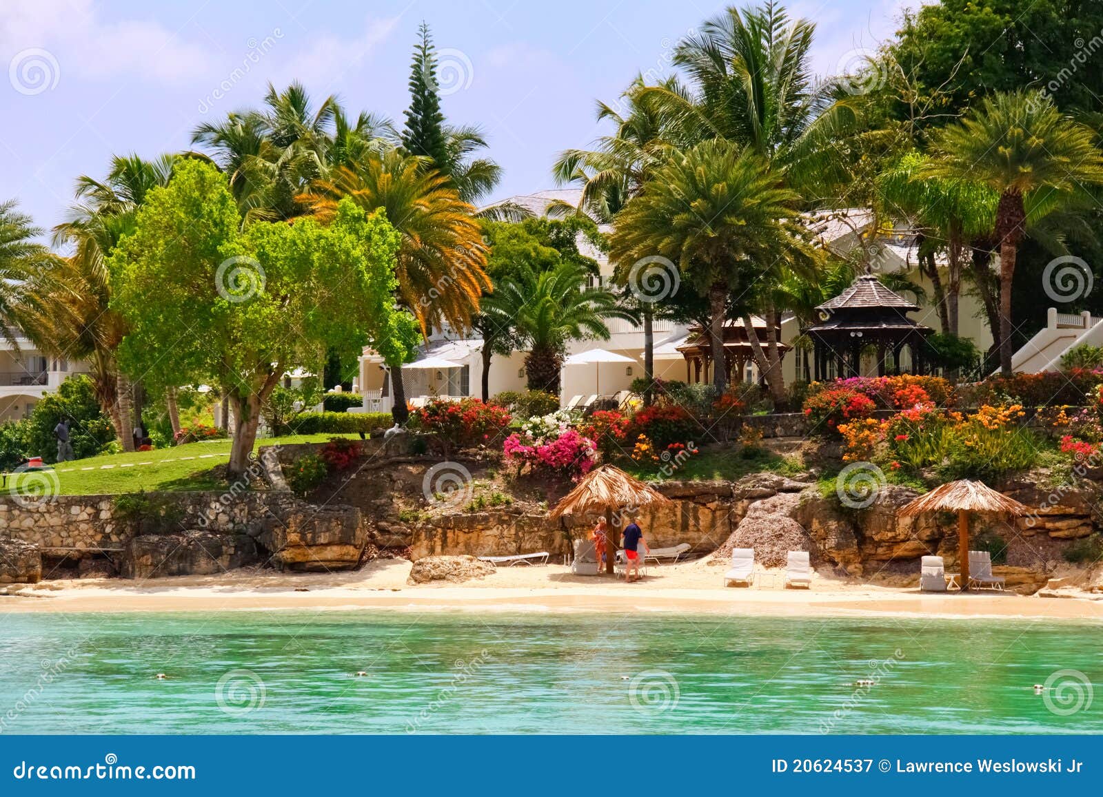Beach Waterfront Home on Antigua Editorial Photography Image of bungalow, architecture 20624537