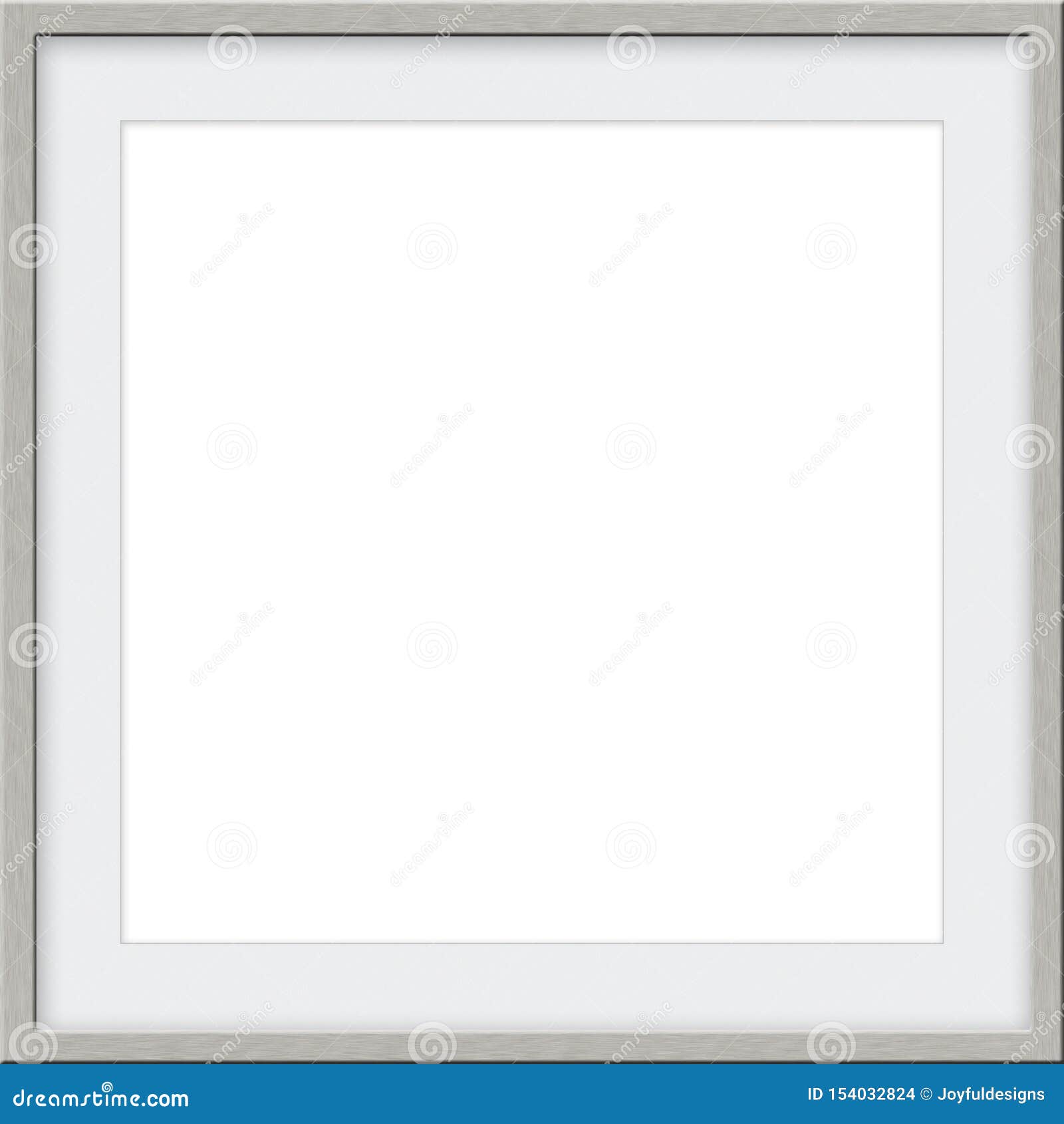 Beach Wood Square Frame Mockup Stock Illustration Illustration
