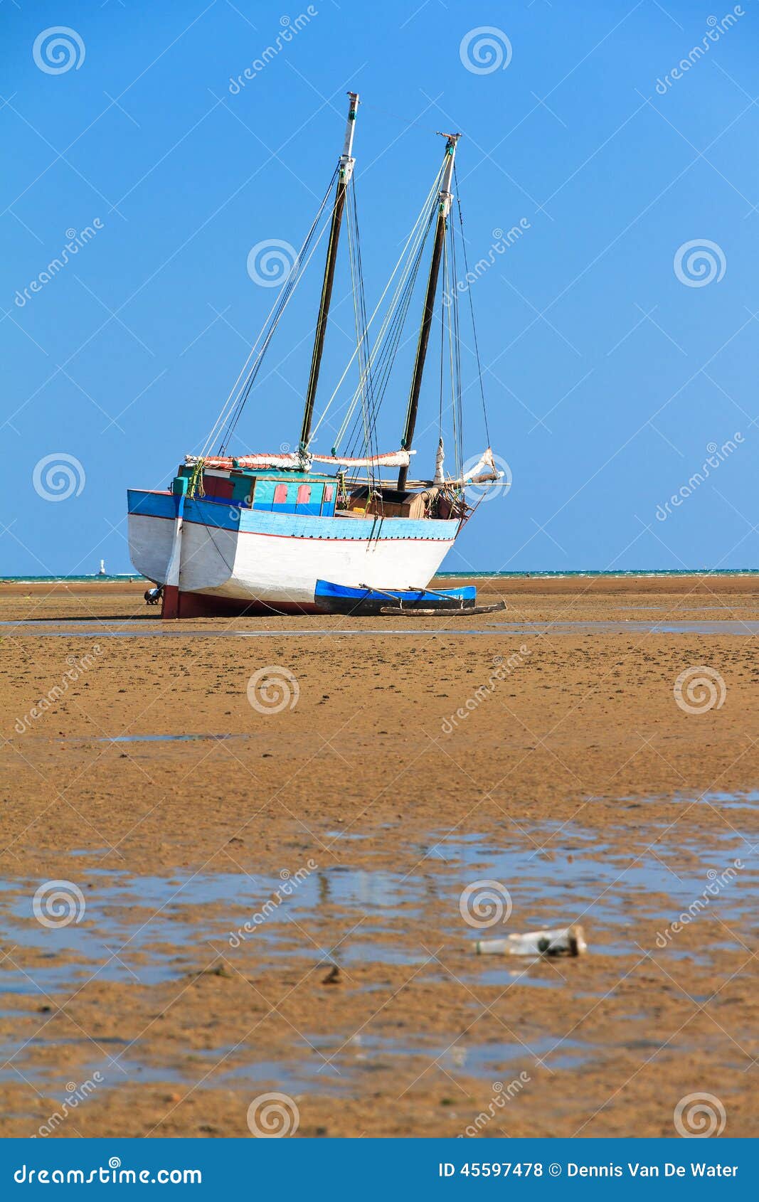 beached sailing