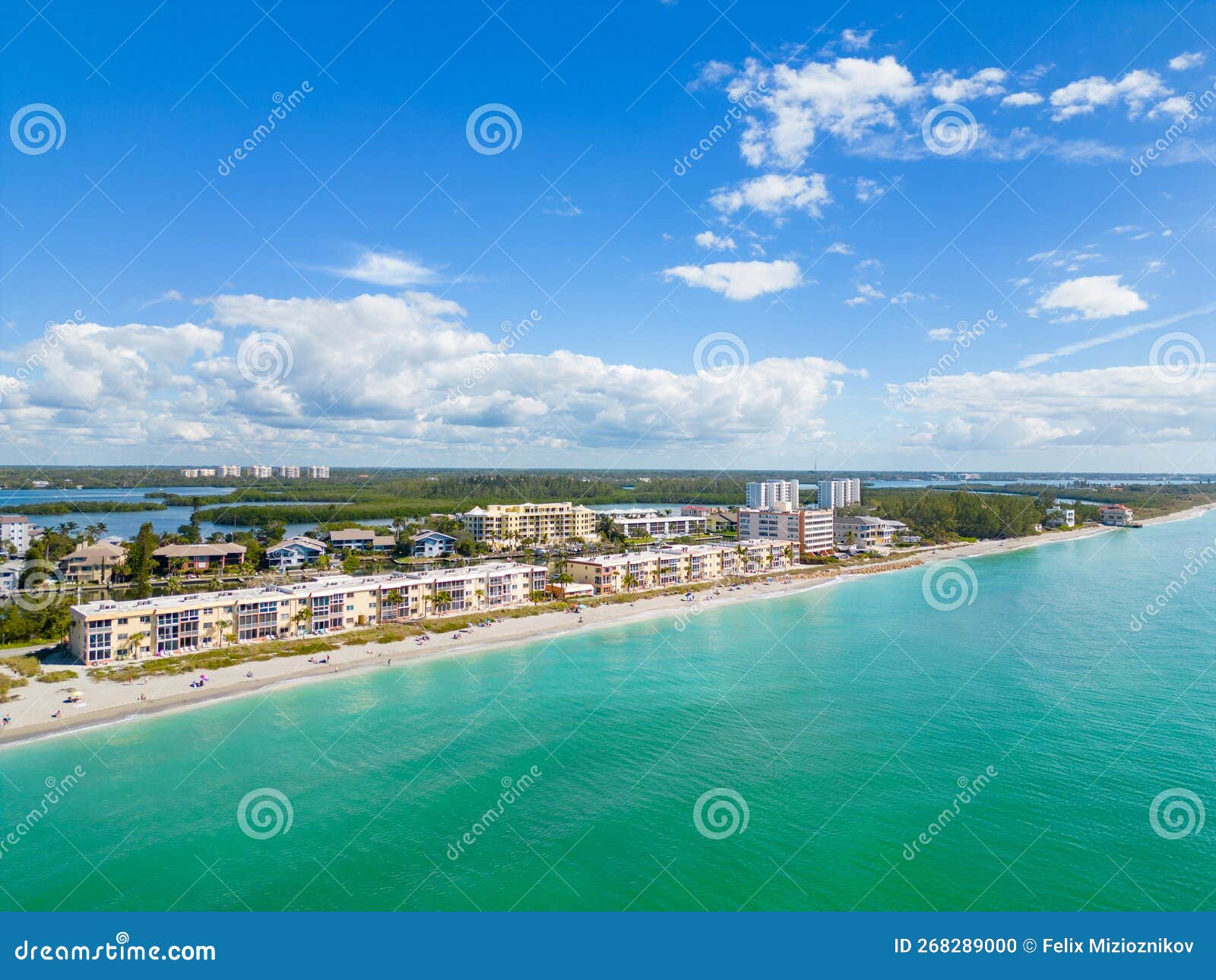 Beachfront Condos on Siesta Key Florida Stock Photo Image of estate
