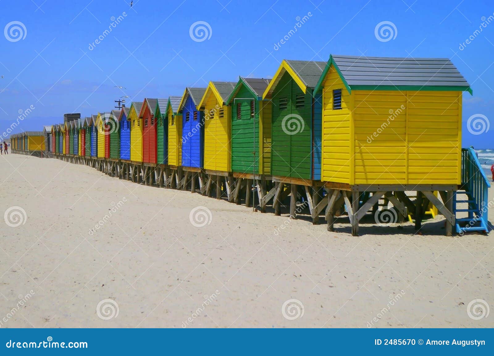 beachfront huts