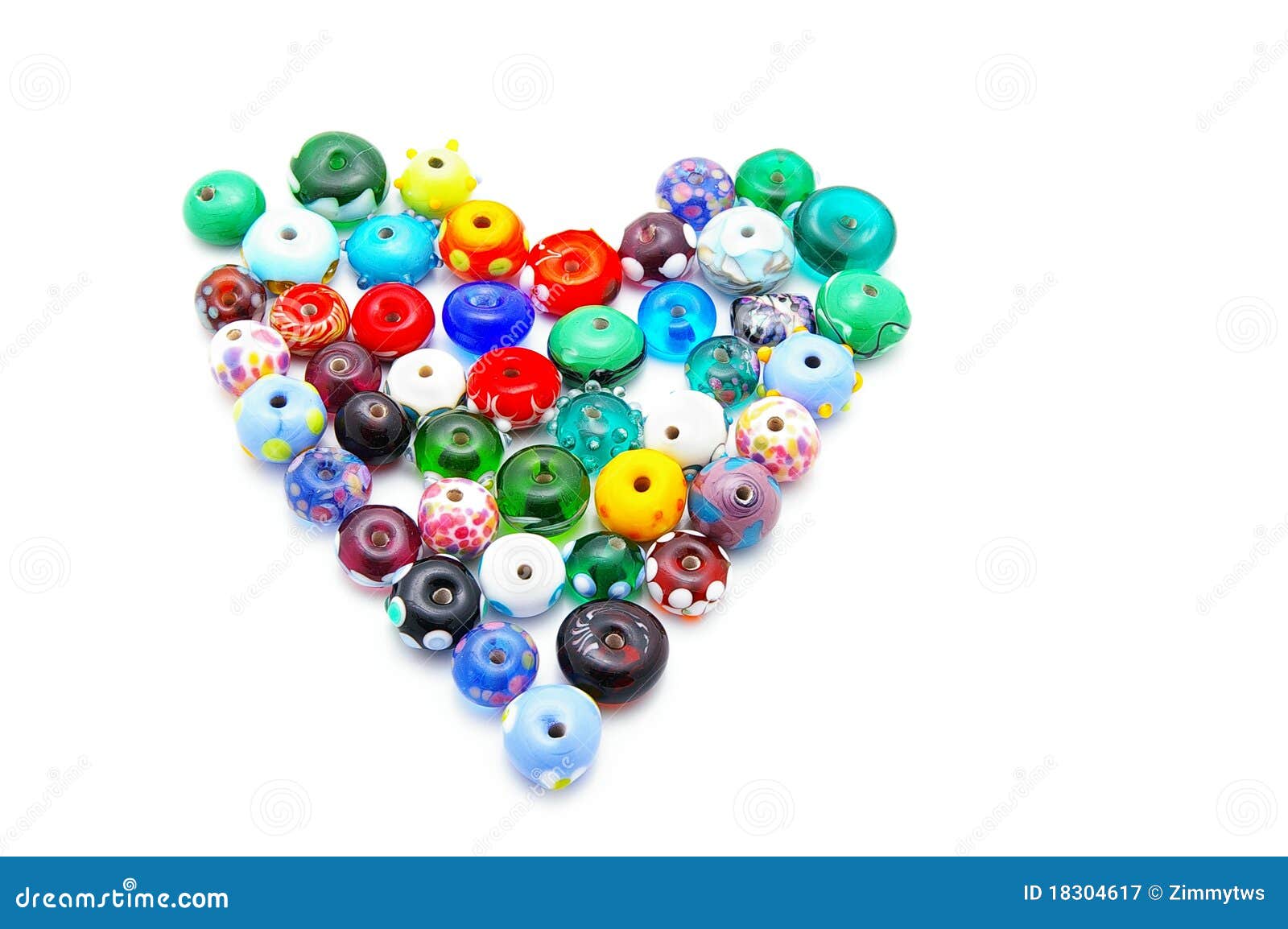 Bead heart stock image. Image of accessory, hand, shape 18304617