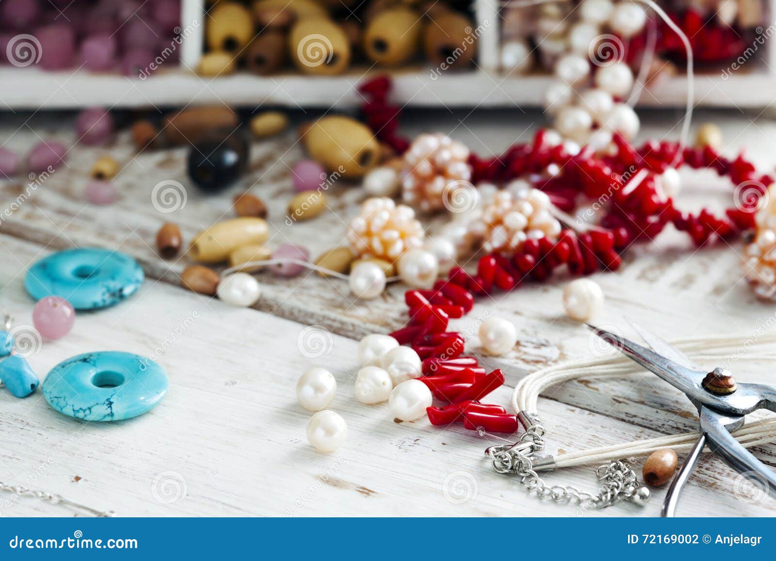 Skill Of Working With Beads Set And Jewelry Beads For Making Jewelry Photo  Background And Picture For Free Download - Pngtree