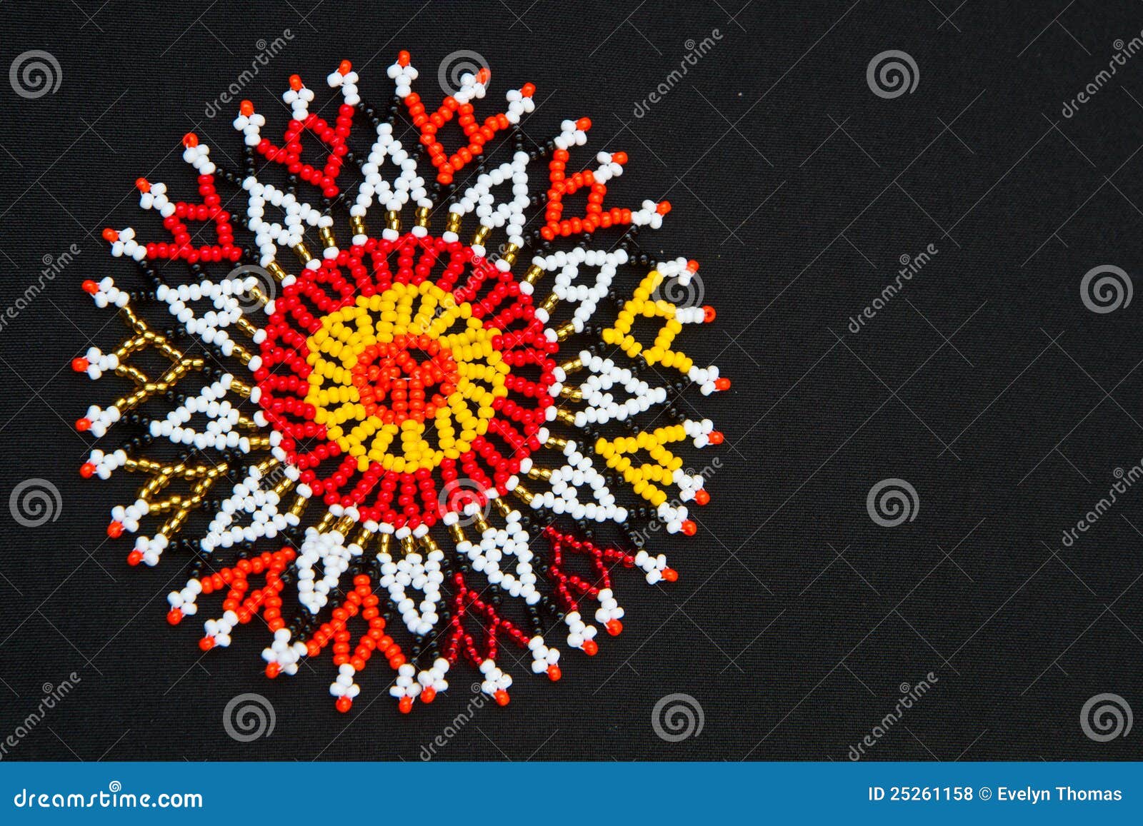 Beaded African design stock photo. Image of style, decorate 25261158