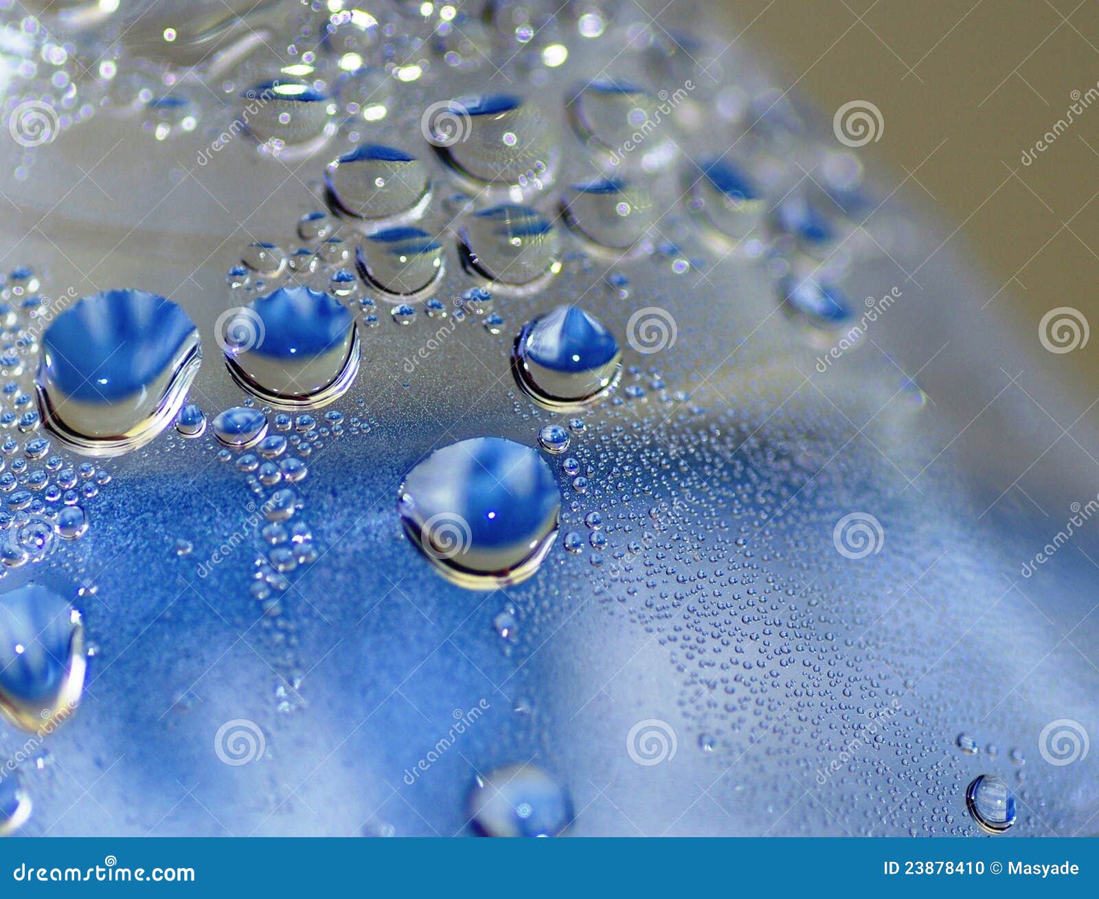 Beads of droplets stock photo. Image of freedom, flexible 23878410