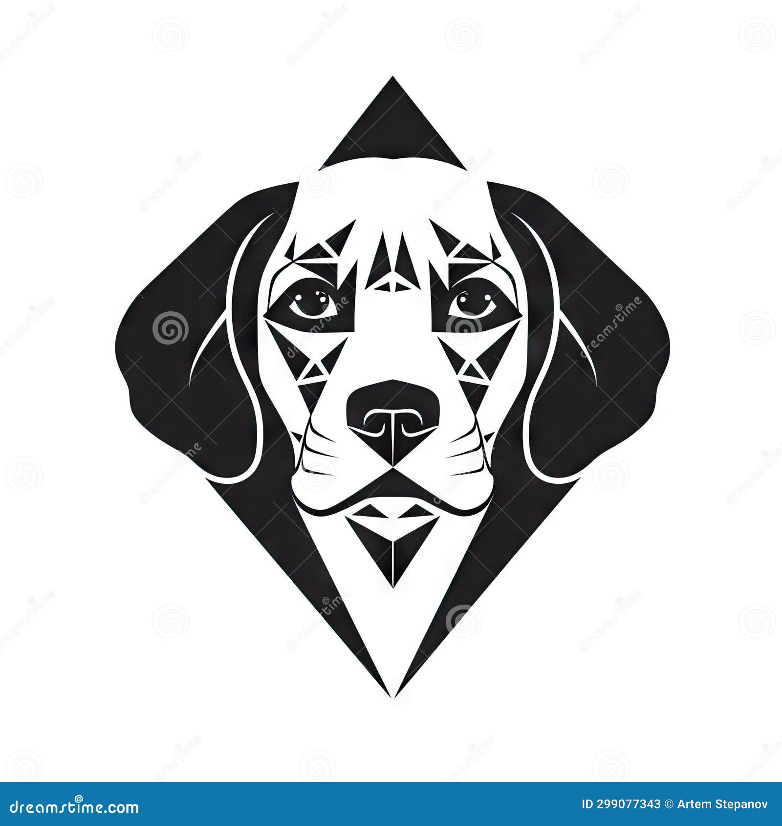 beagle icon, dog black silhouette, puppy pictogram, pet outline, beagle   on white background