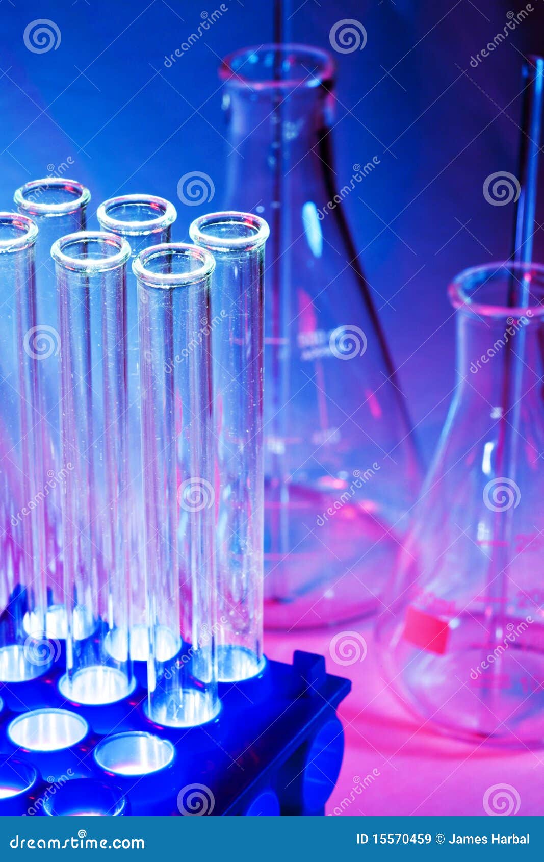 beakers and test tubes