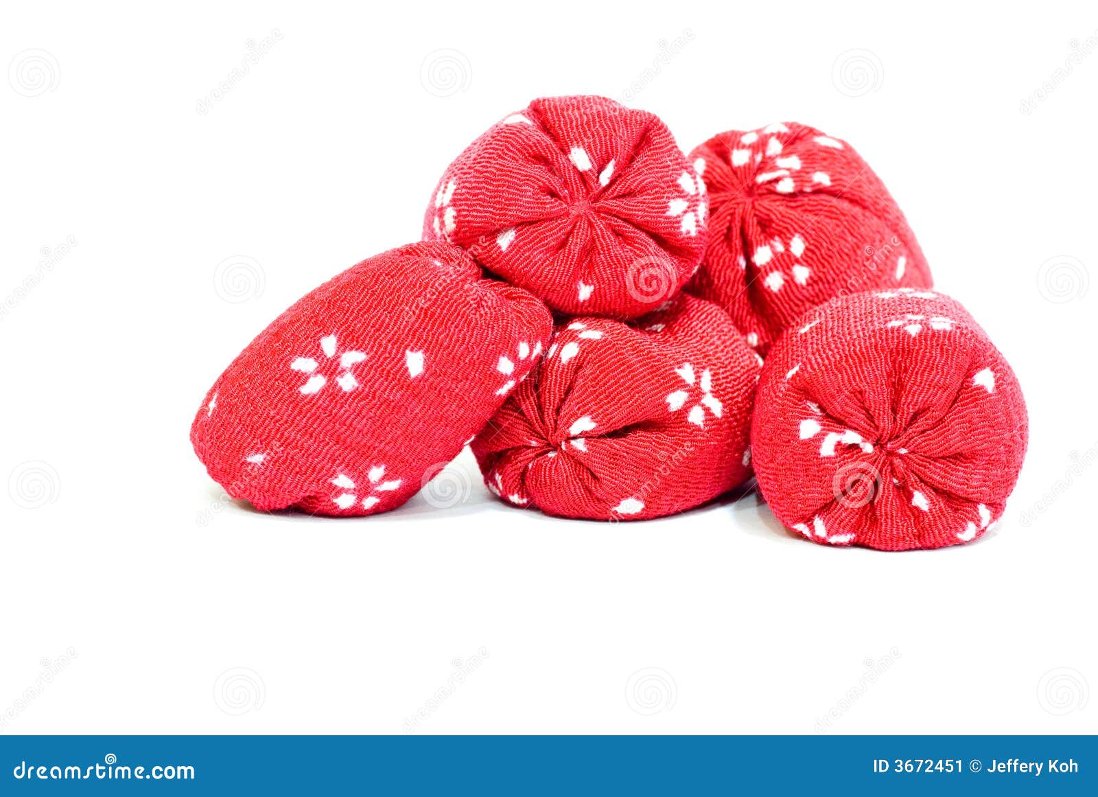 Bean Bags stock image. Image of five, floral, bean, isolated 3672451