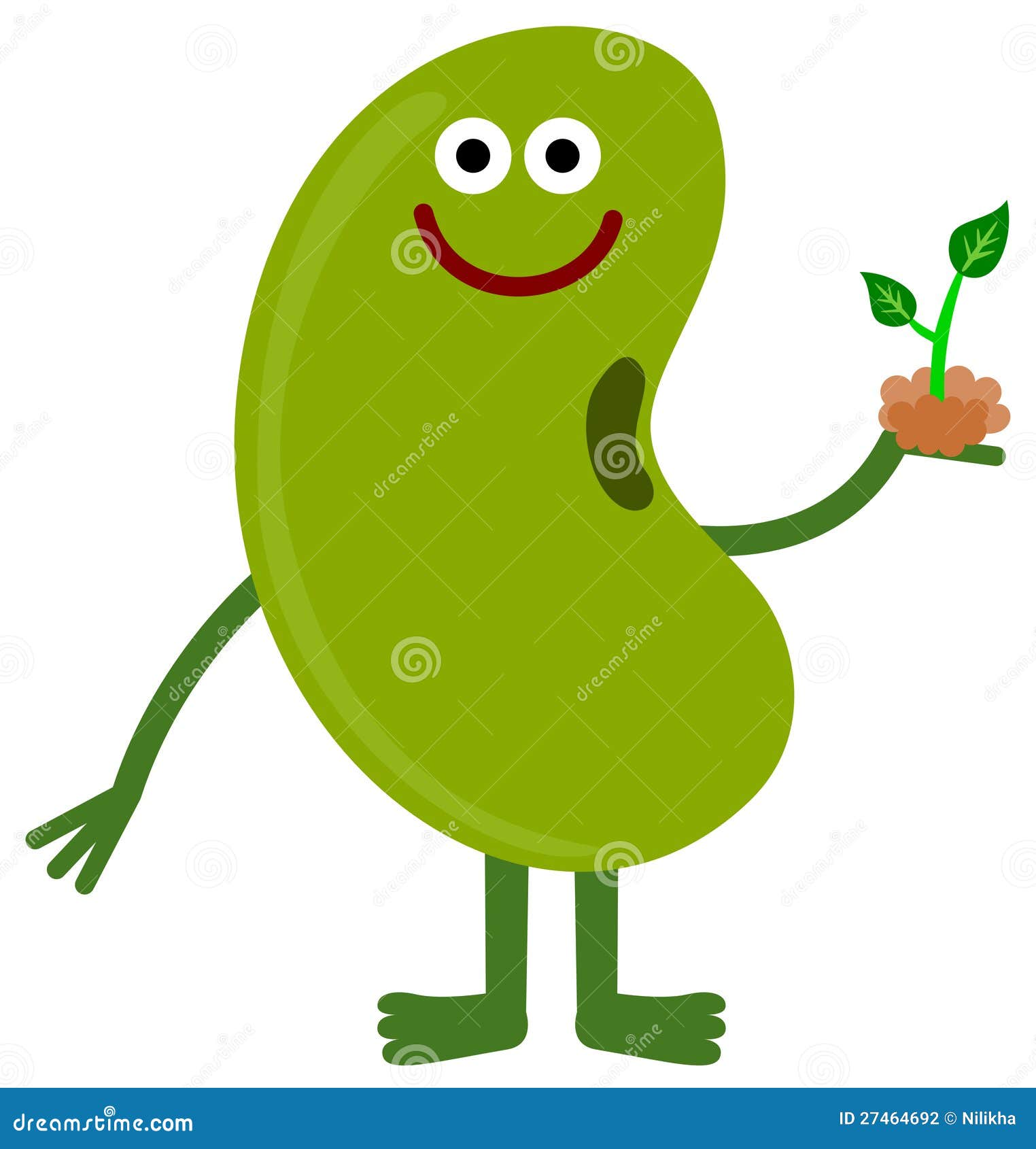 Bean And Plant Stock Photography Image 27464692