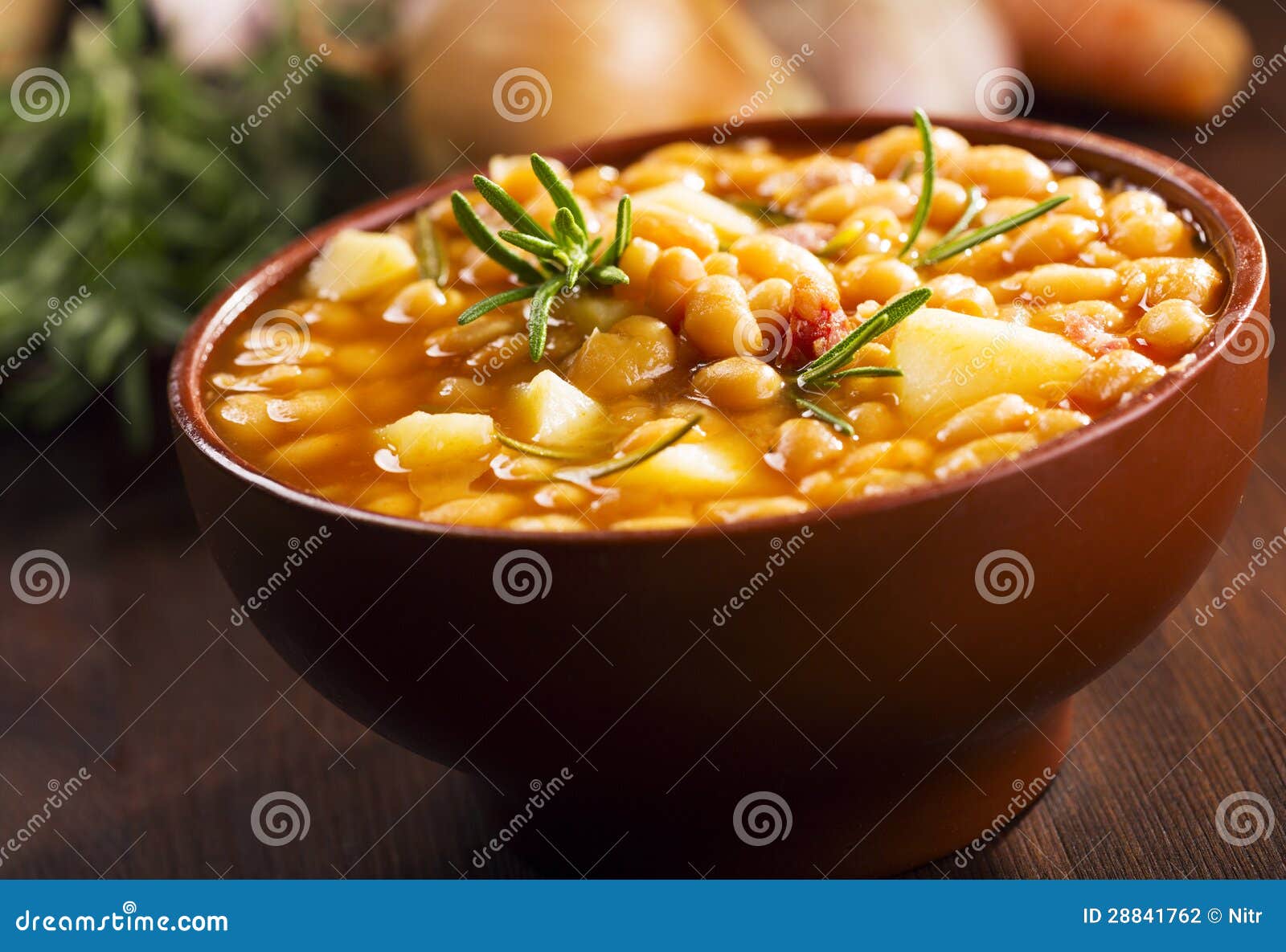 Bean soup stock photo. Image of yellow, bean, gourmet - 28841762