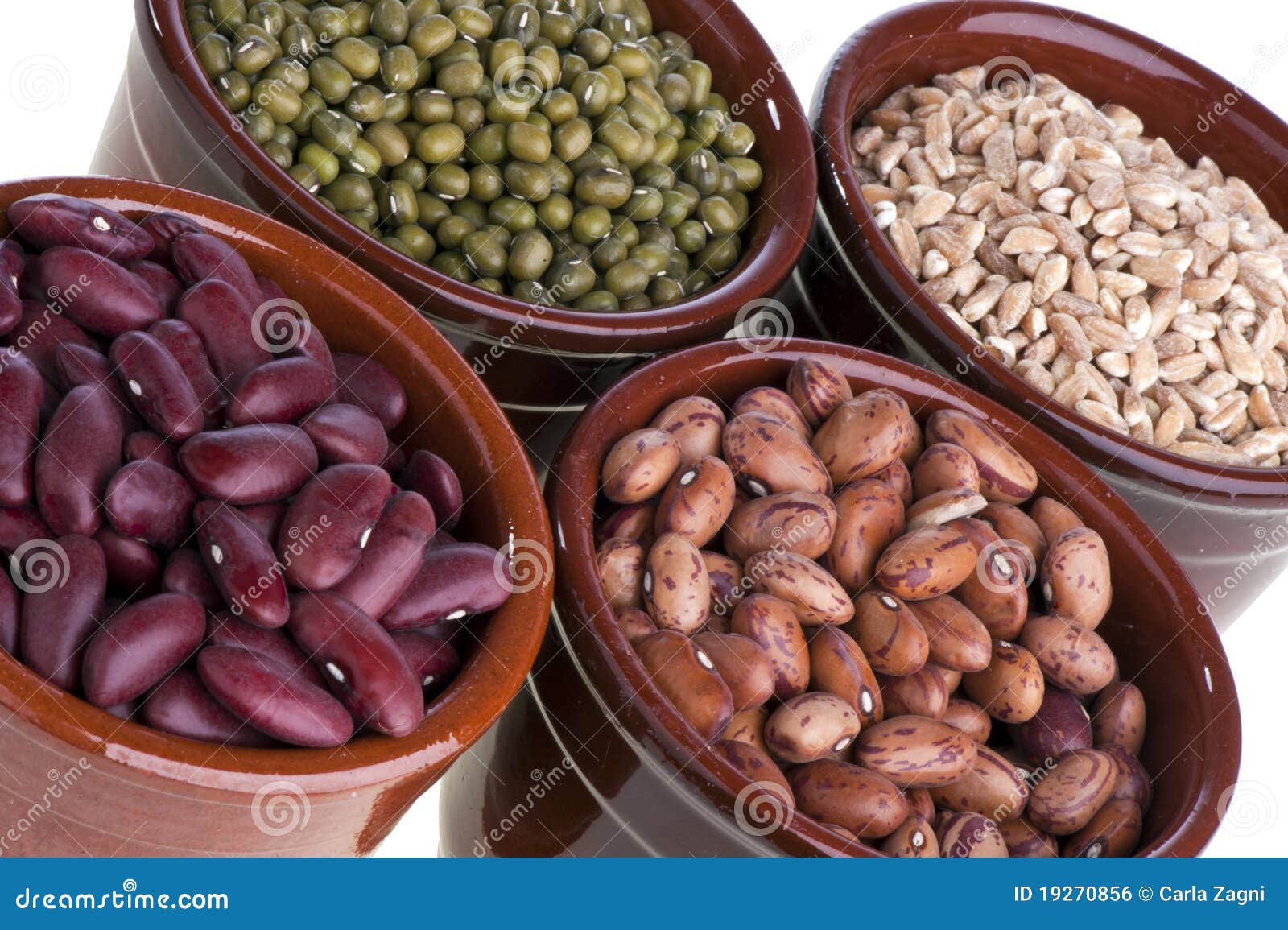 Beans and barley stock photo. Image of healthy, beans 19270856