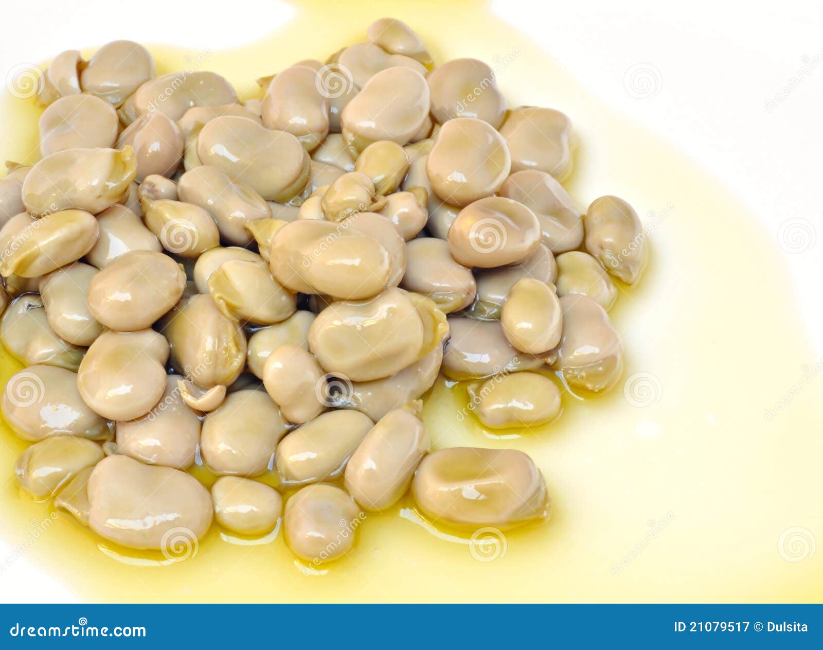 Beans with olive oil stock image. Image of salad, natural 21079517