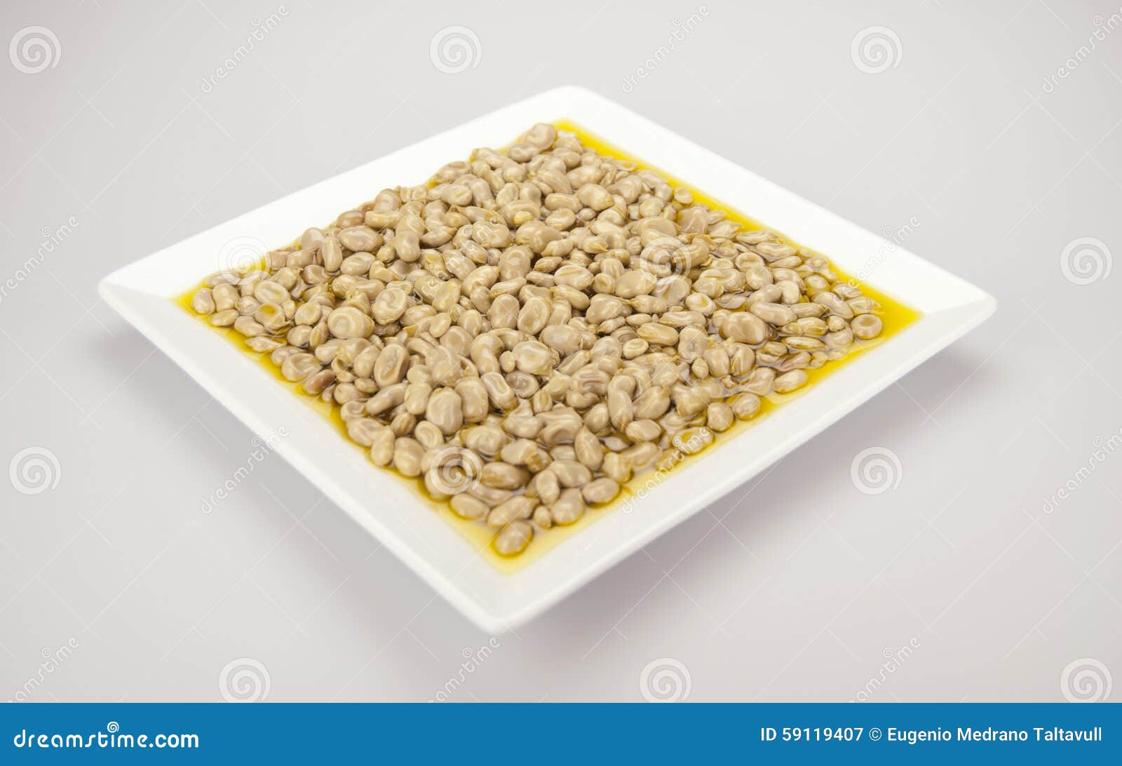 Beans with olive oil stock image. Image of food, vegetable 59119407