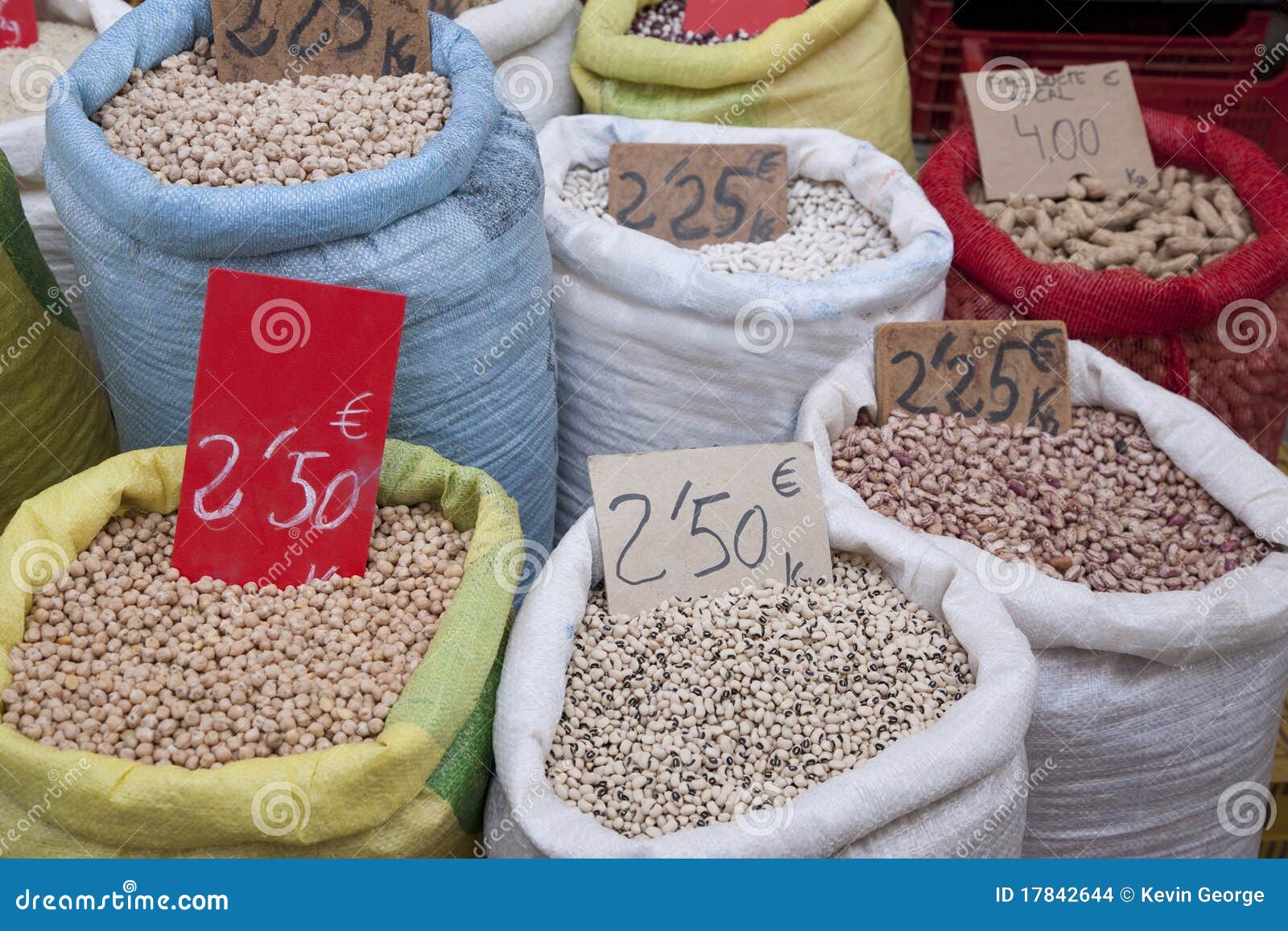 Beans, Peas and Pulses stock photo. Image of nutrition 17842644