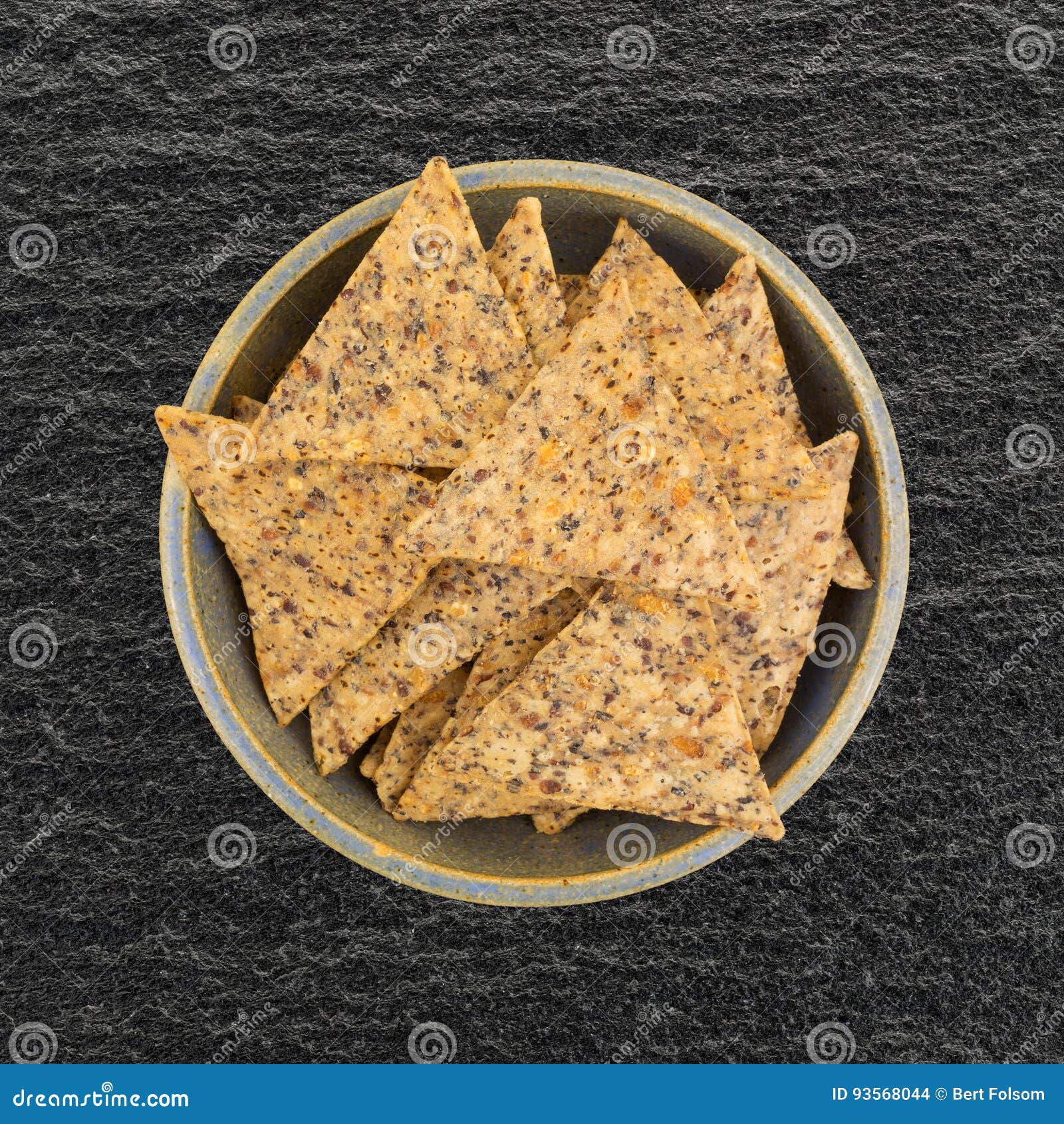 Beans and Rice Chips in a Bowl Stock Photo Image of spicy, serving