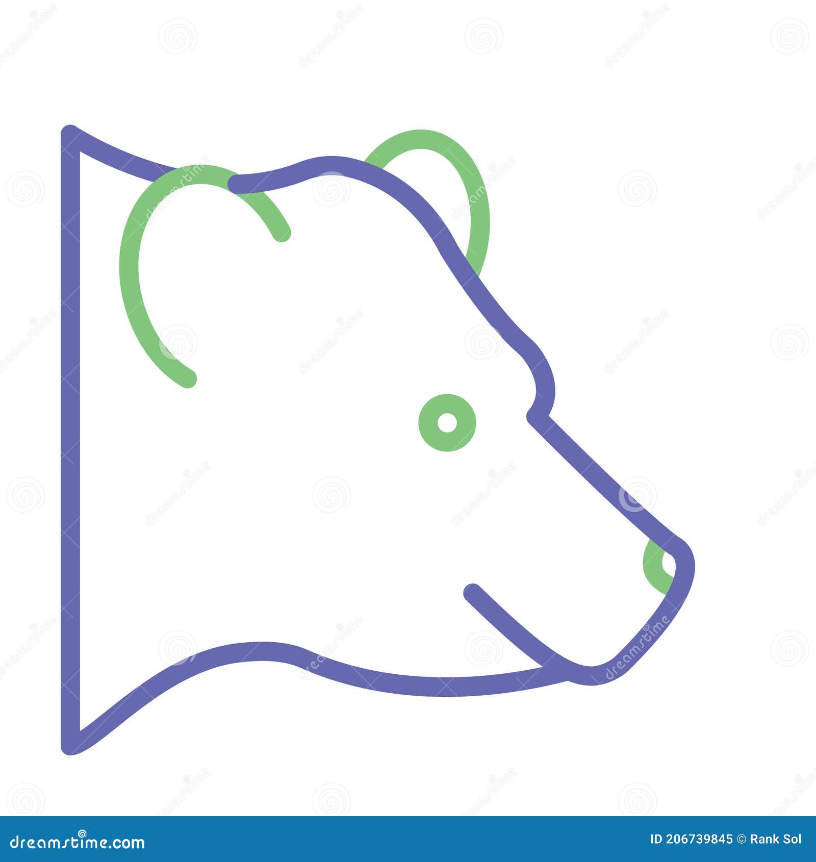 bear   icon that can be easily modified or edited