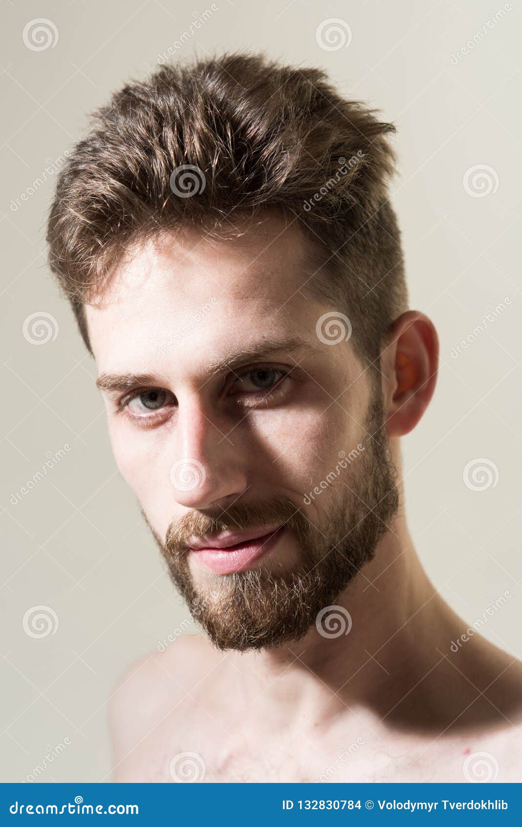 The Beard Style To Suit Both His Face and His Personality. Mens Hair  Grooming. Barber Shop Stock Photo - Image of skincare, morning: 132830784