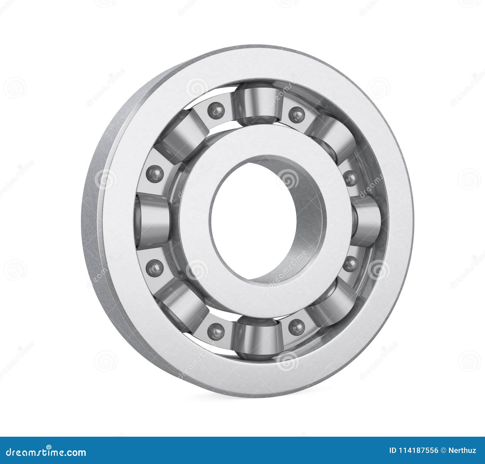 Bearing Isolated stock illustration. Illustration of steel 114187556