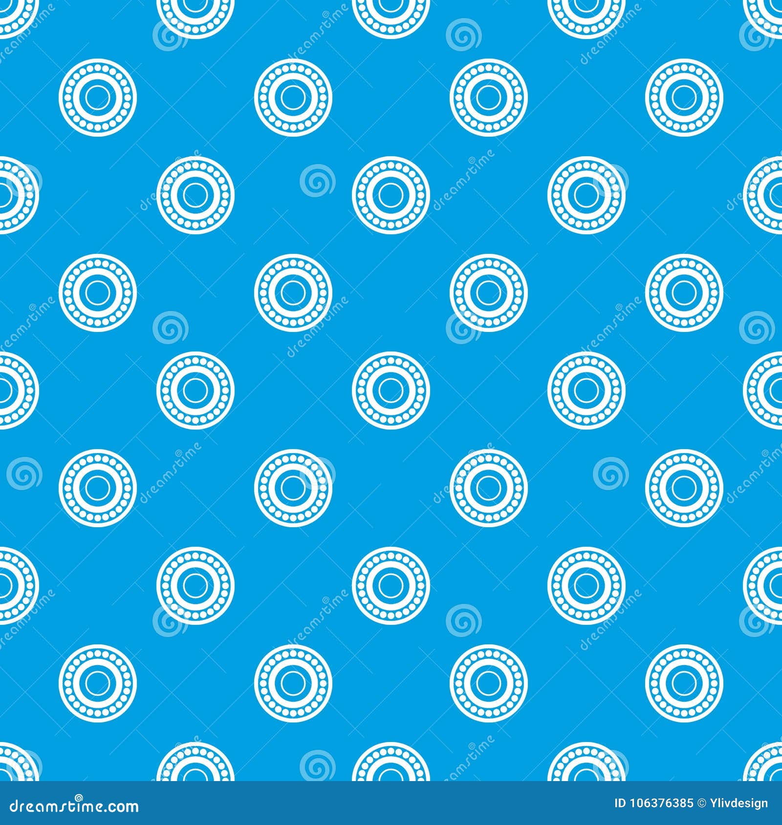 Bearing Pattern Seamless Blue Stock Vector Illustration of equipment, logo 106376385