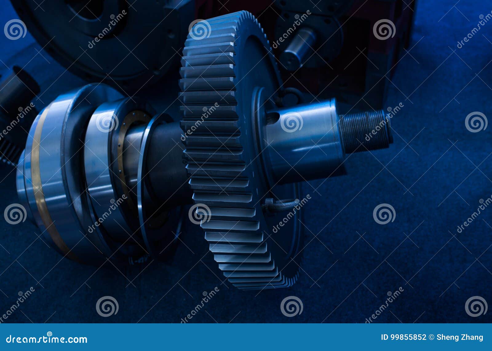 Bearings and Gears in the Transmission Stock Photo Image of bearing
