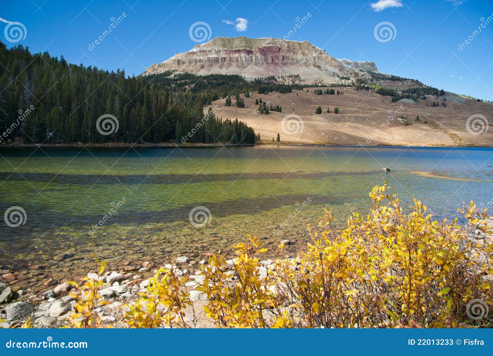 beartooth lake, montana, usa