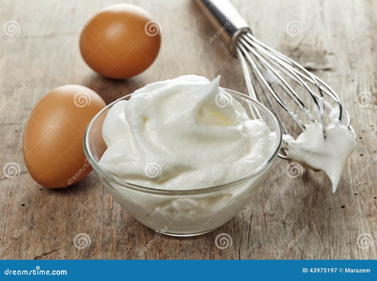 Beaten egg whites stock image. Image of white, whisk 43975197