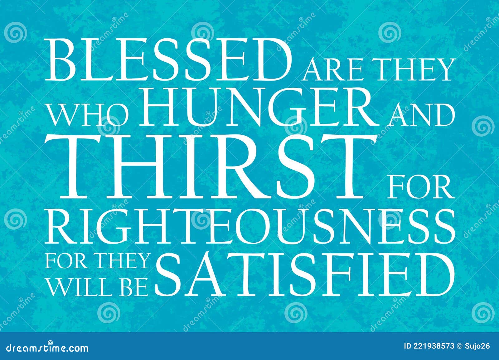 beatitudes righteousness plain text aqua green