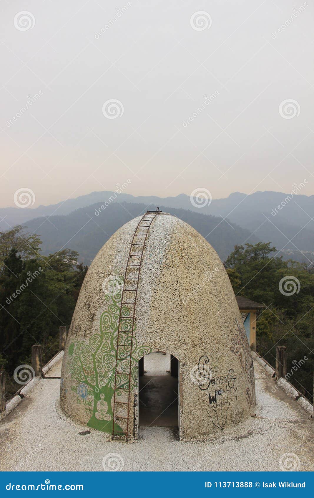 Beatles Ashram I Rishikesh Indien, Uttarakhand Arkivfoto - Bild av ...