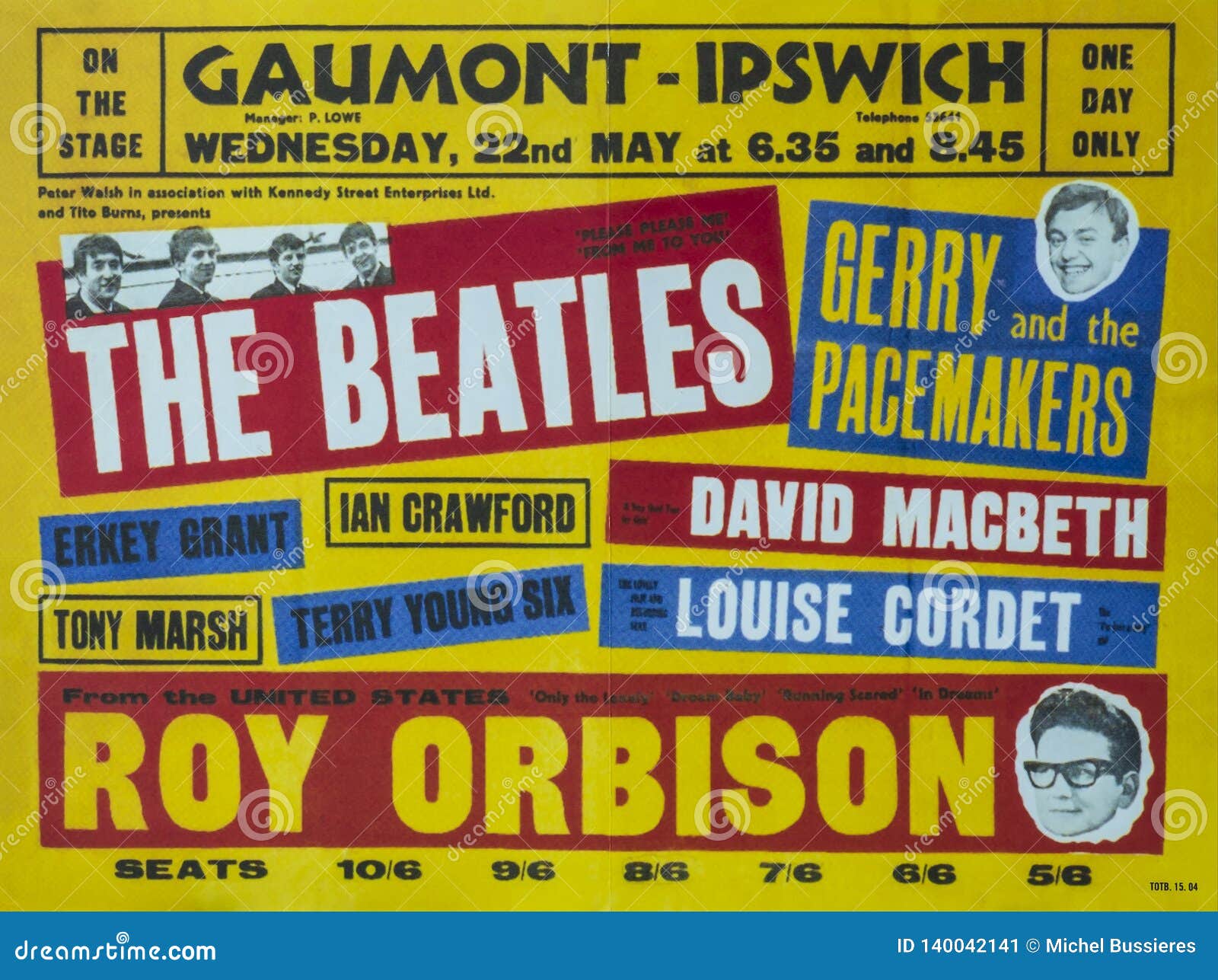 BEATLESBritish 60's Rock Band Concert Tour Posters19 to choose from.