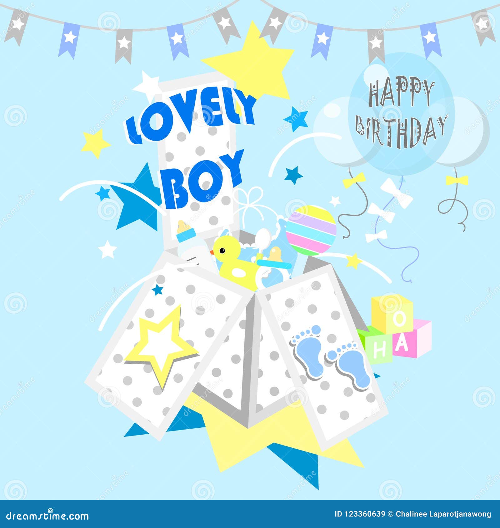 Beau Garcon De Joyeux Anniversaire Illustration De Vecteur Illustration Du Point Mignon Beau Garcon De Joyeux Anniversaire Illustration De Vecteur Illustration Du Point Mignon