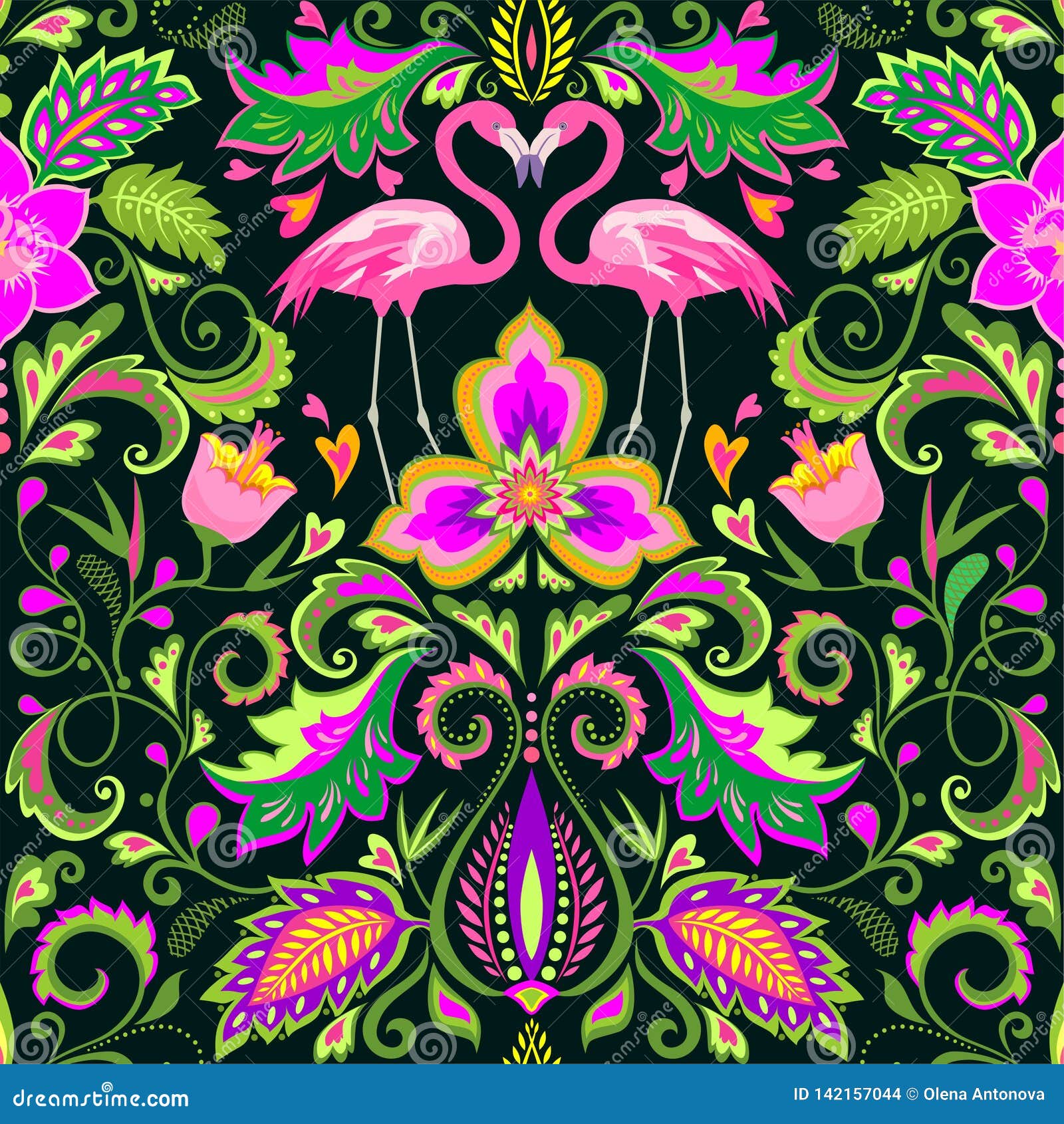 Scarica Gratis Images Beau Papier Peint Sans Couture Avec Les Fleurs Exotiques Les dernière par