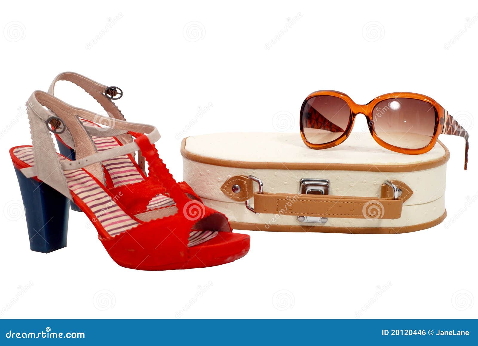 Beautician, Shoes and Sun Glasses Stock Photo Image of trip, health