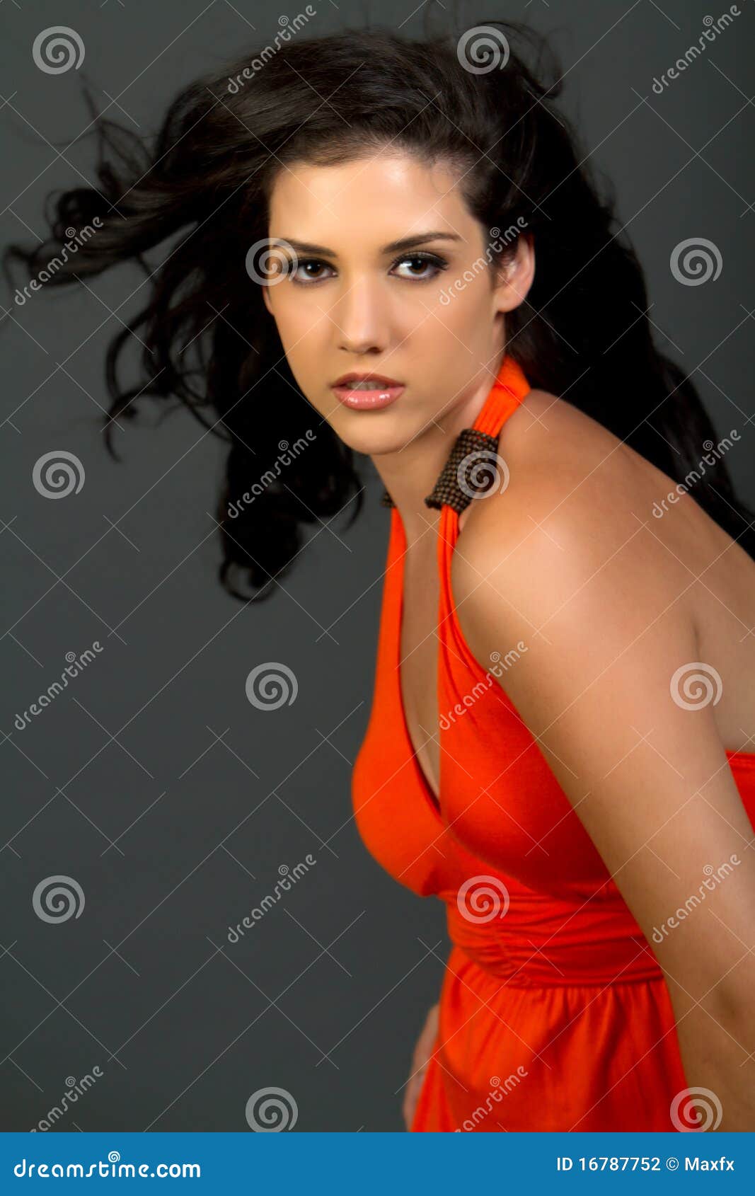 Beautiful ethnic woman stock photo. Image of style, glamor 