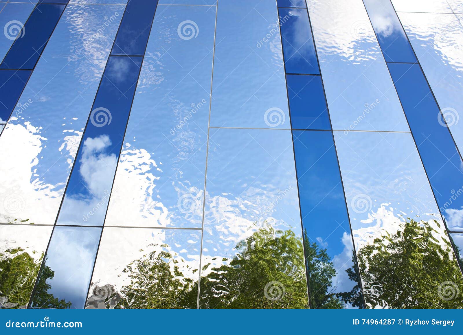 Beautiful Abstract Background of Reflection in Mirrored Wall Stock Image Image of texture