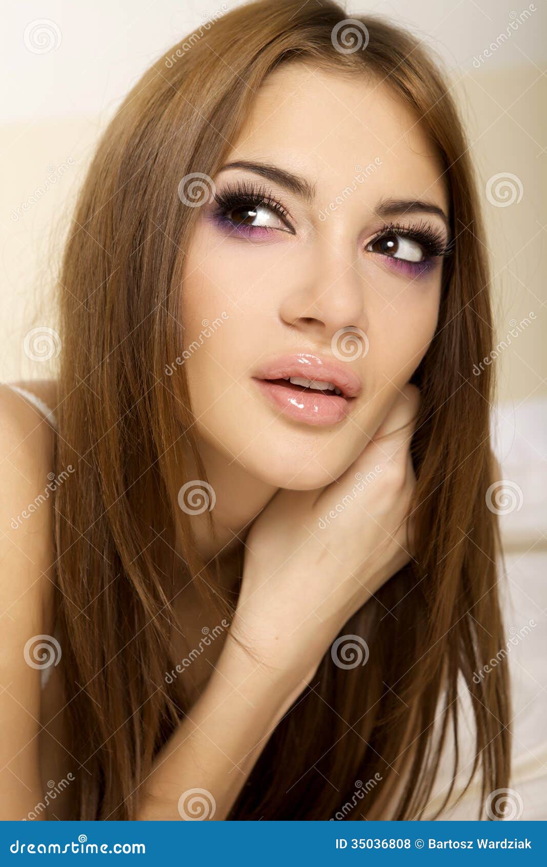 Beautiful Adult Sensuality Woman Stock Photo - Image of portrait ...