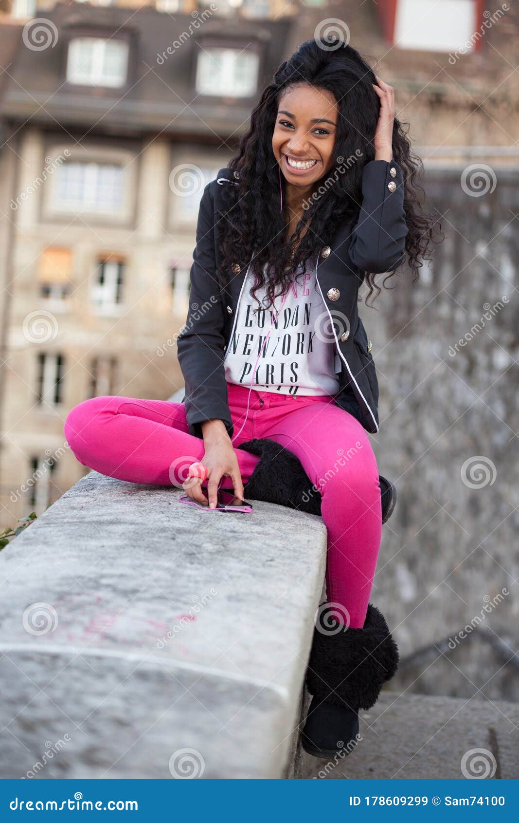 Picture Of Black Teen Model