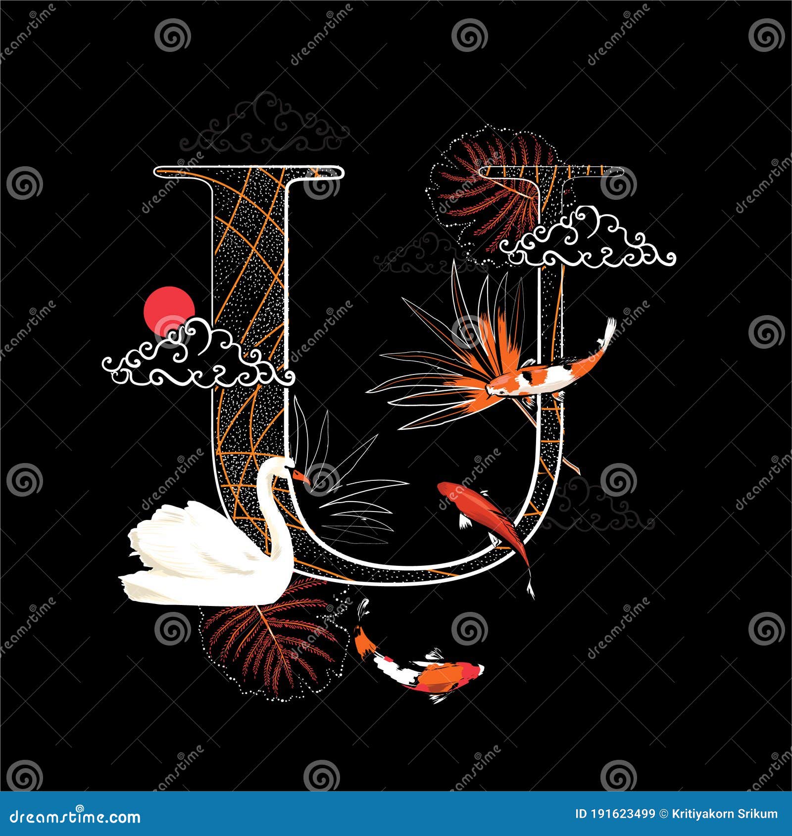 Calligraphy Alphabet Stock Illustrations – 228,676 Calligraphy Alphabet  Stock Illustrations, Vectors & Clipart - Dreamstime