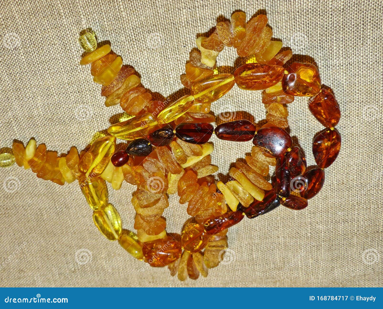 Beautiful Amber Beads. Gift Favorite Stock Image - Image of baltic ...