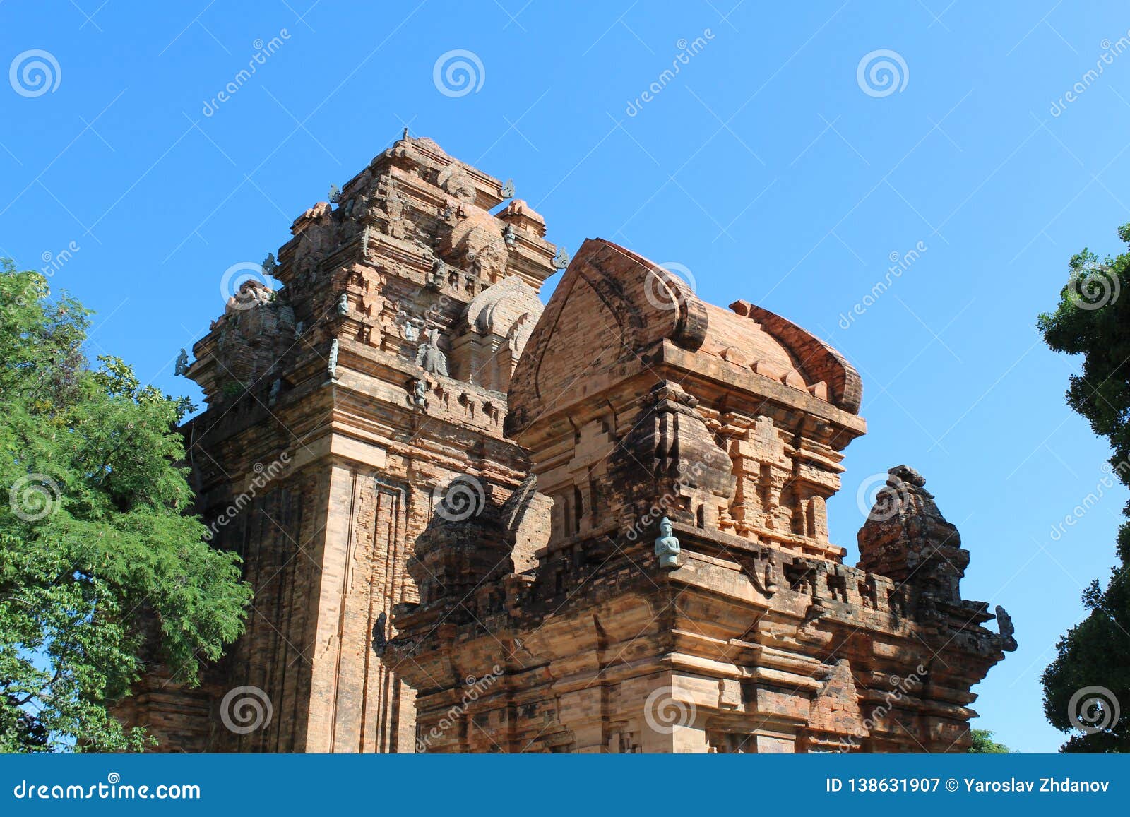 Po Nagar Cham  Temple Tower Ancient Vietnamese Temple 