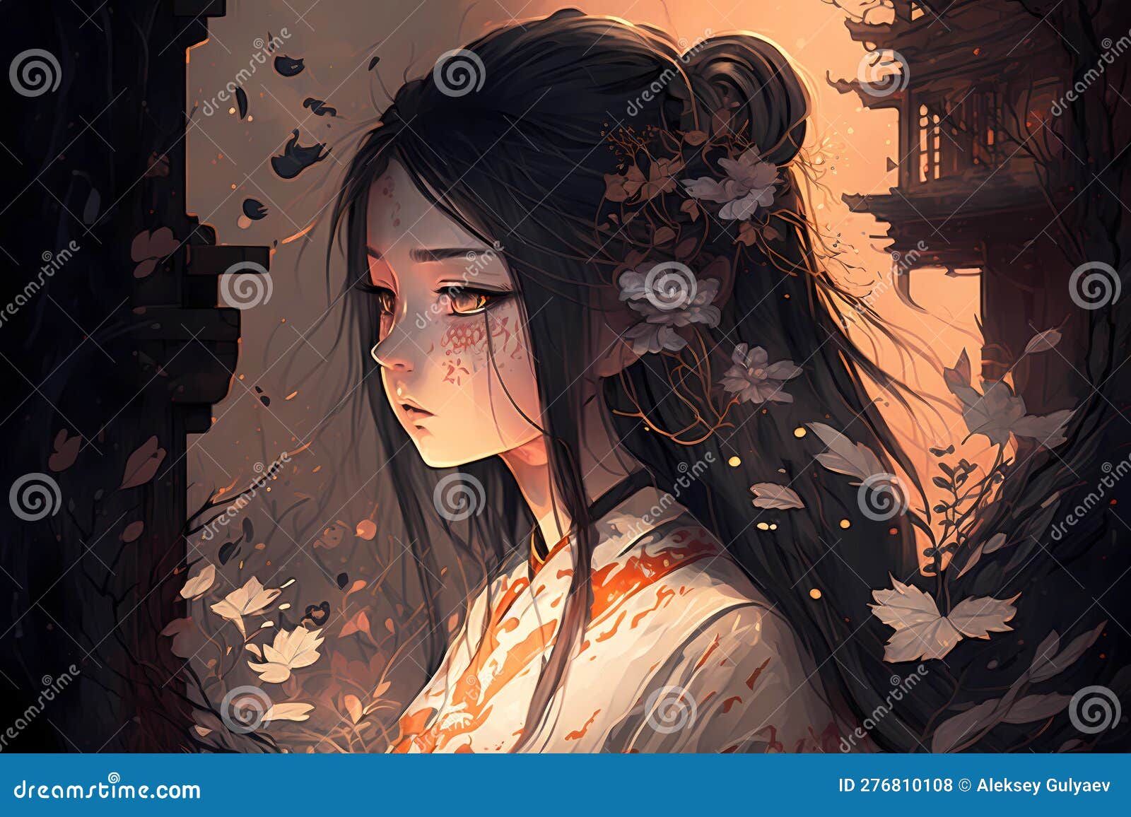 2,739 Sad Anime Girl Images, Stock Photos, 3D objects, & Vectors