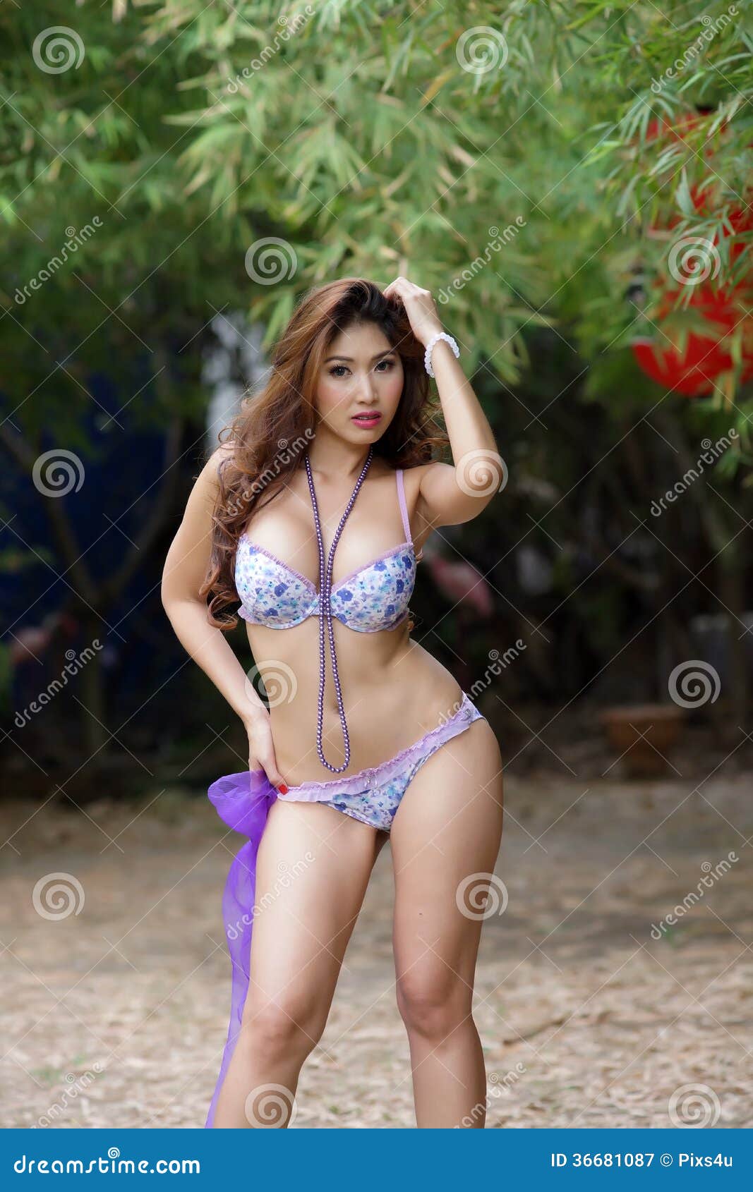 Asian voluptuous