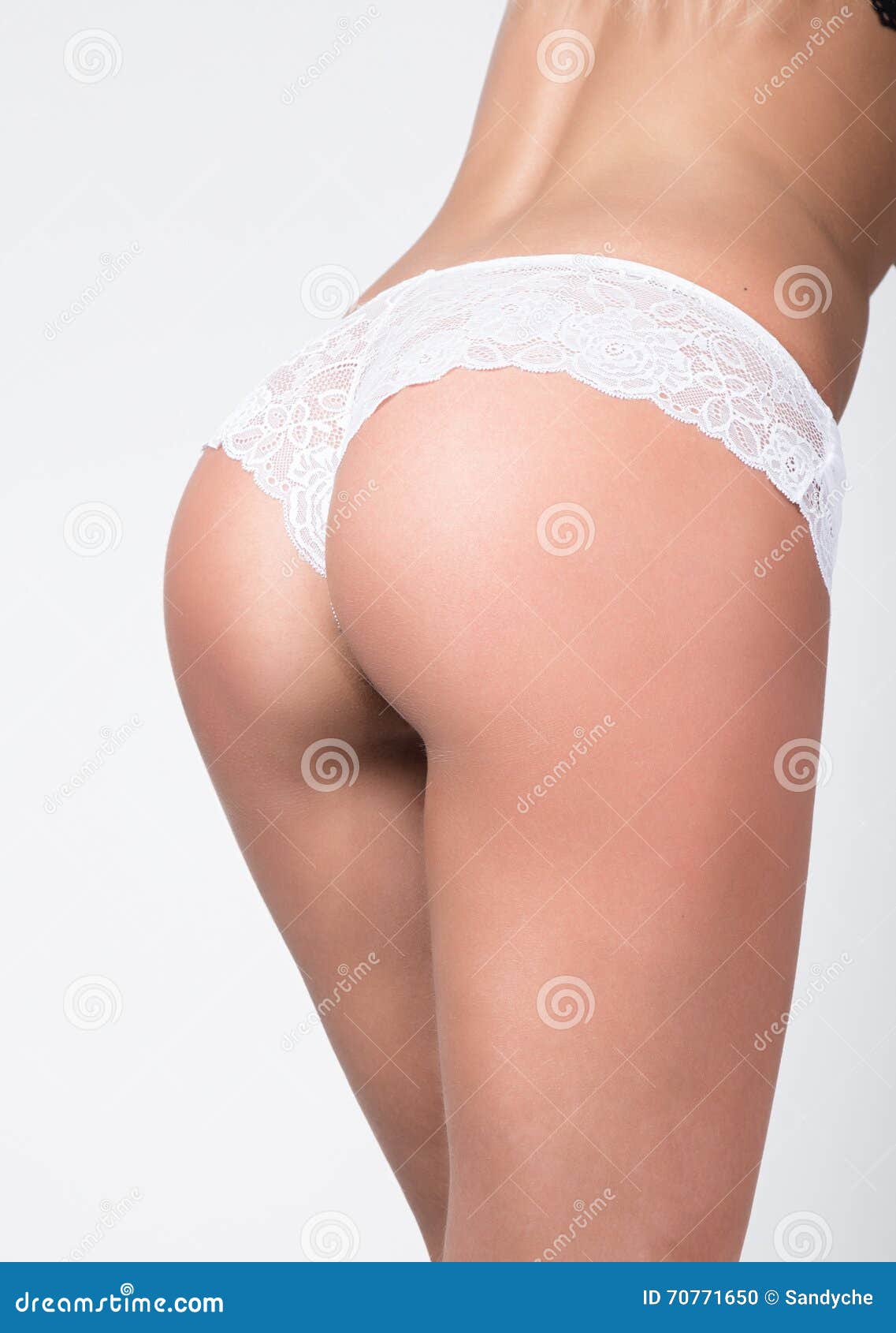 Beautiful Athletic Girl in White Lace Panties. Ass, Beautiful Garter Stock  Photo - Image of buttocks, bodybuilding: 70771650