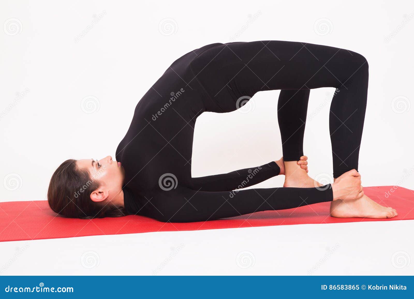 Half Wheel Pose Ardha Chakrasana Yoga Stock Vector (Royalty Free)  1791493226 | Shutterstock