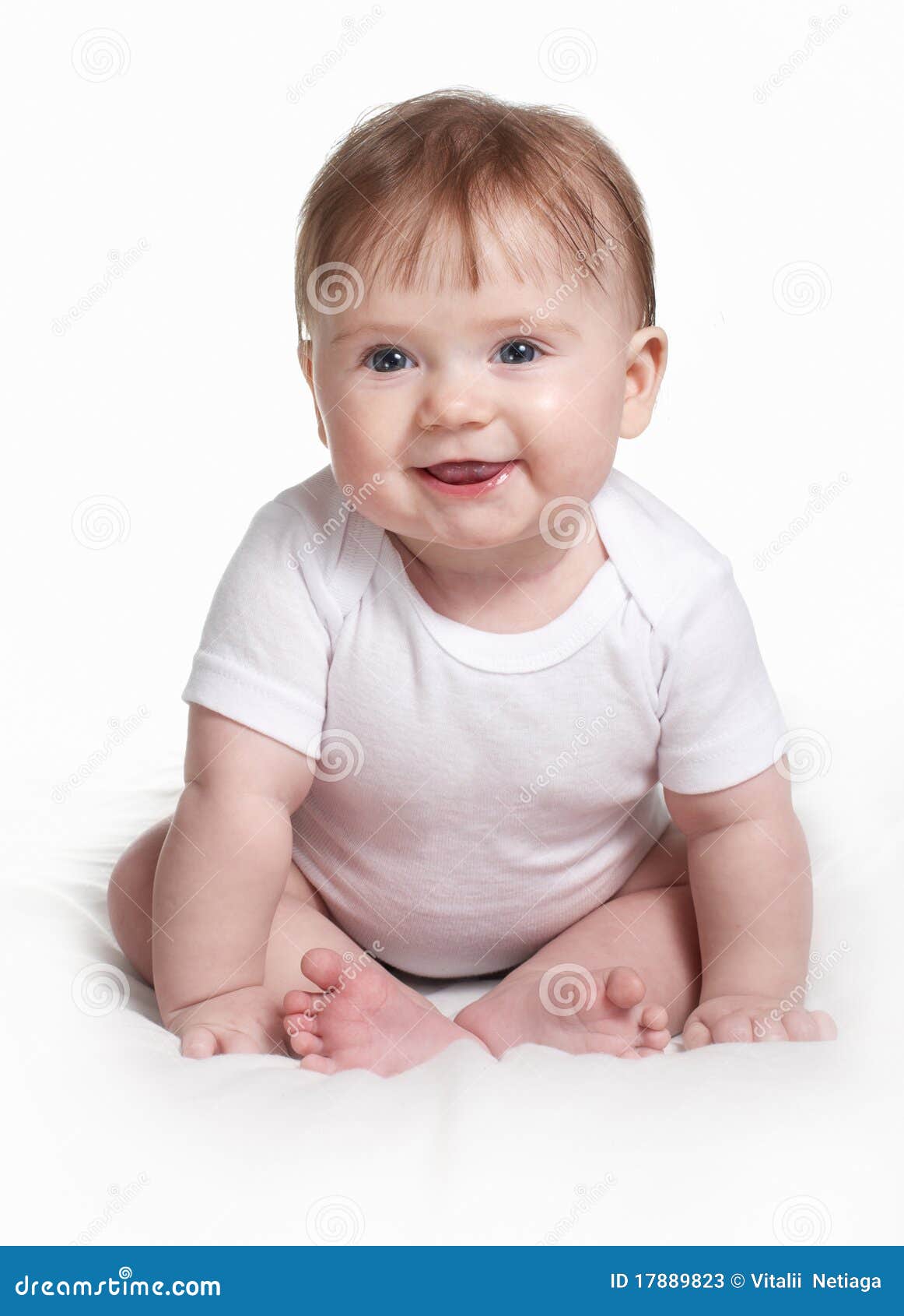 Beautiful baby stock image. Image of happiness, clean - 17889823