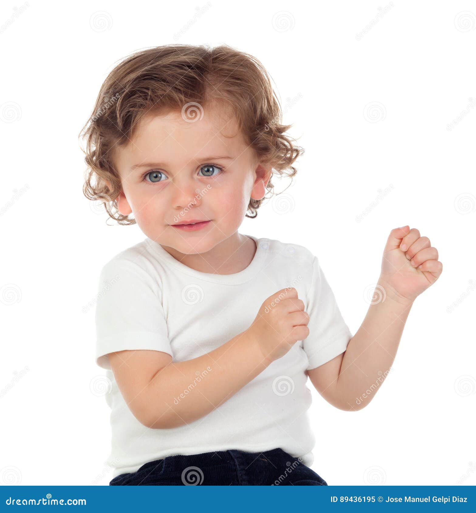 Beautiful baby dancing stock image. Image of gesture 89436195