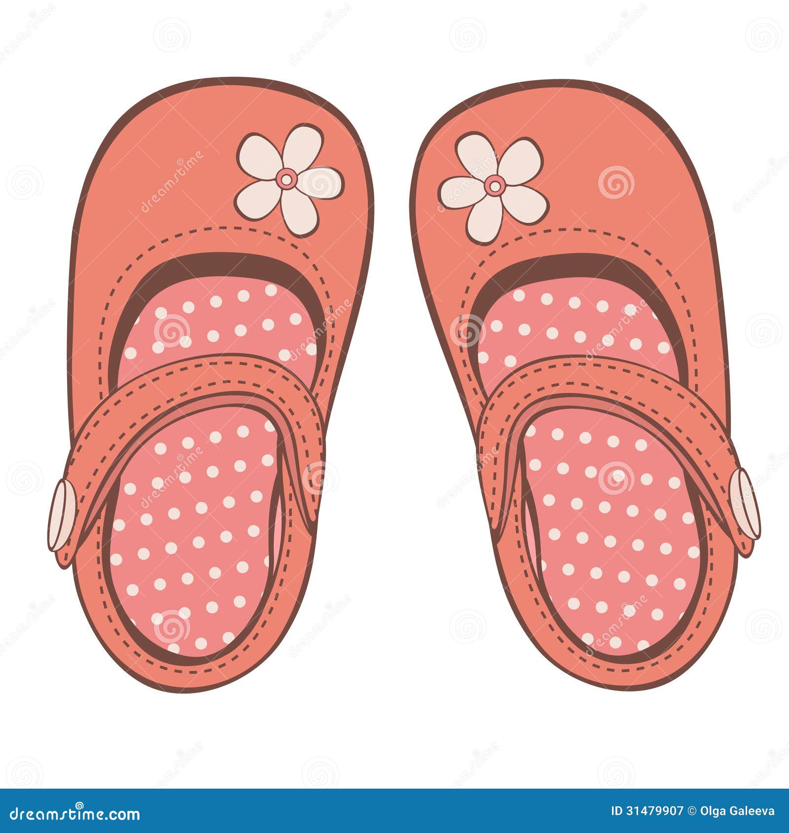 girls shoes clip art