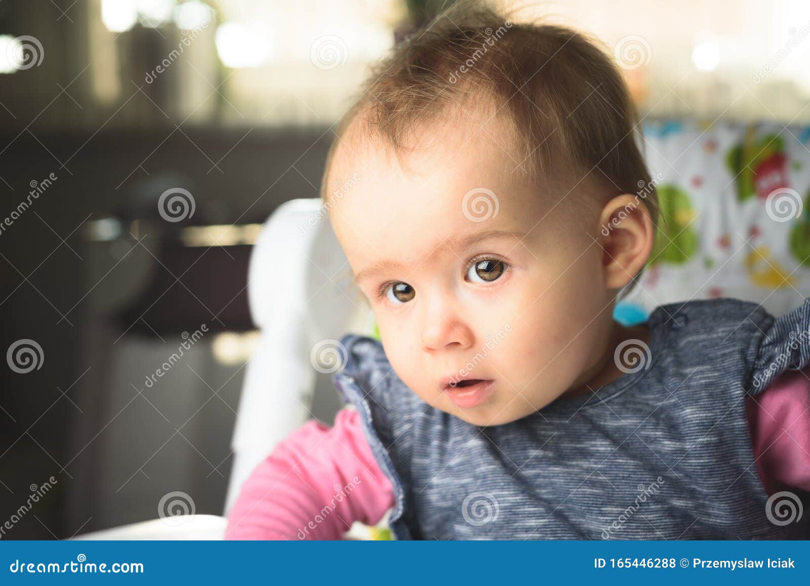 Baby Chair In A Living Room