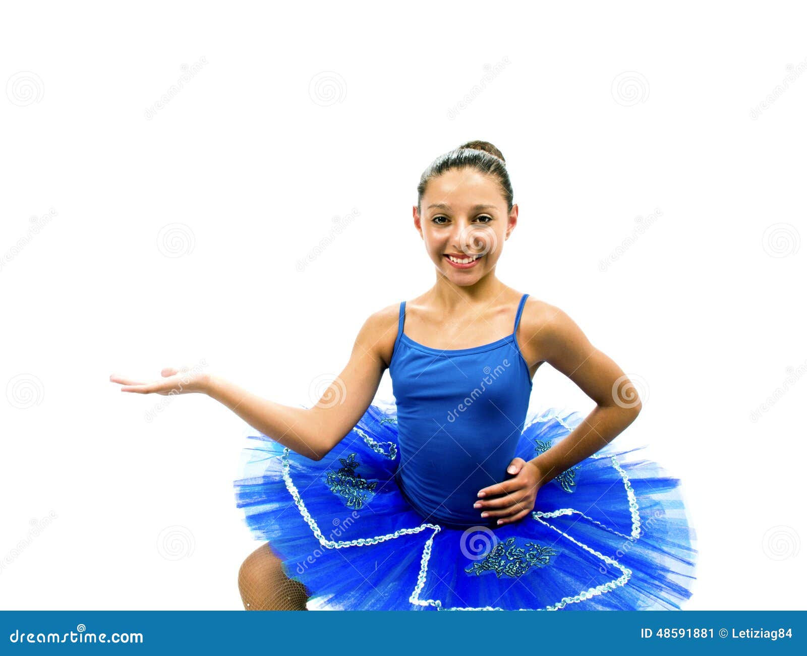 Beautiful ballet dancer stock image. Image of blue, long 48591881